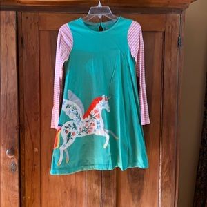 Mini Boden aline cotton dress